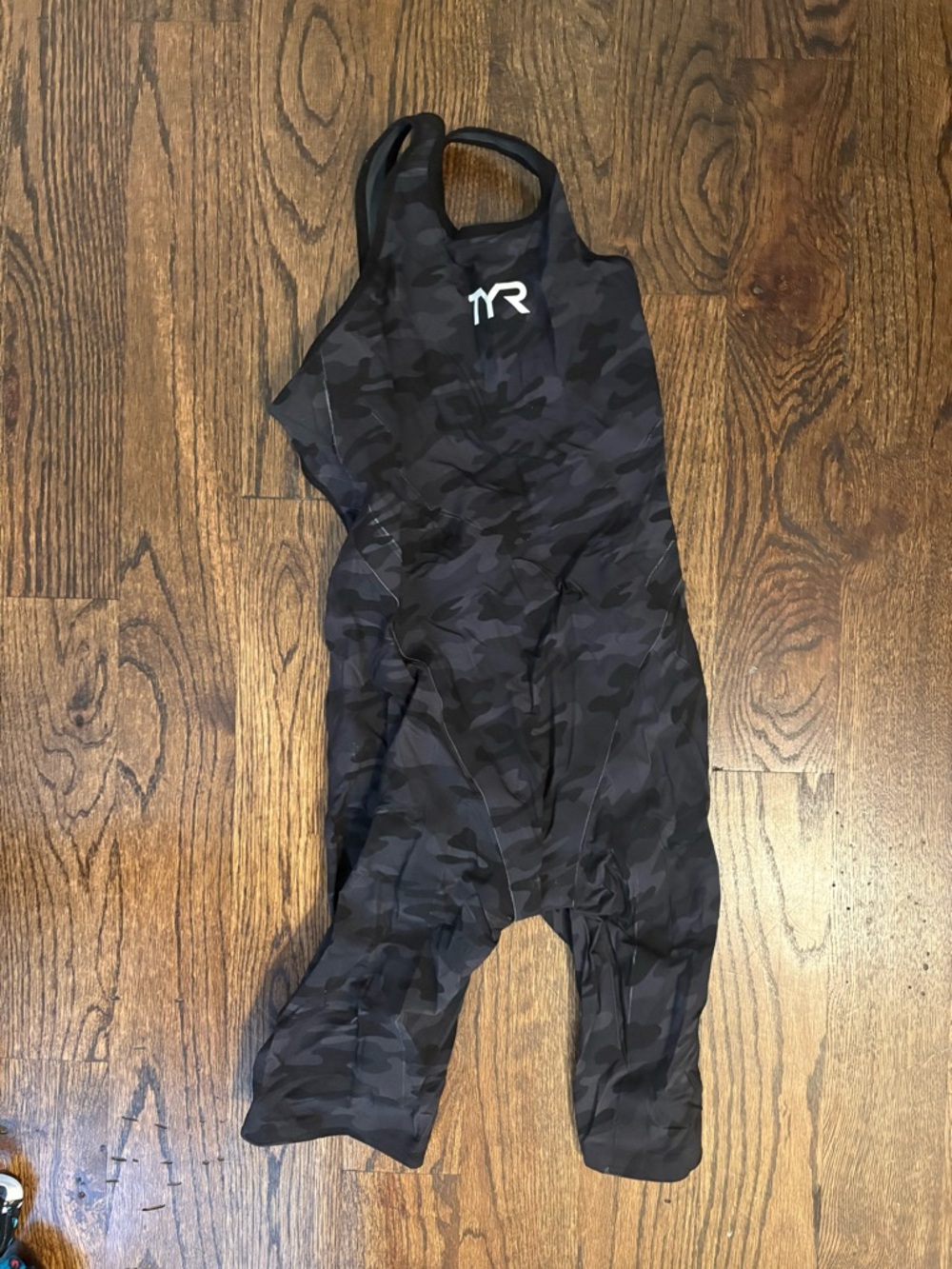 TYR Black Camo Performance Tech Suit